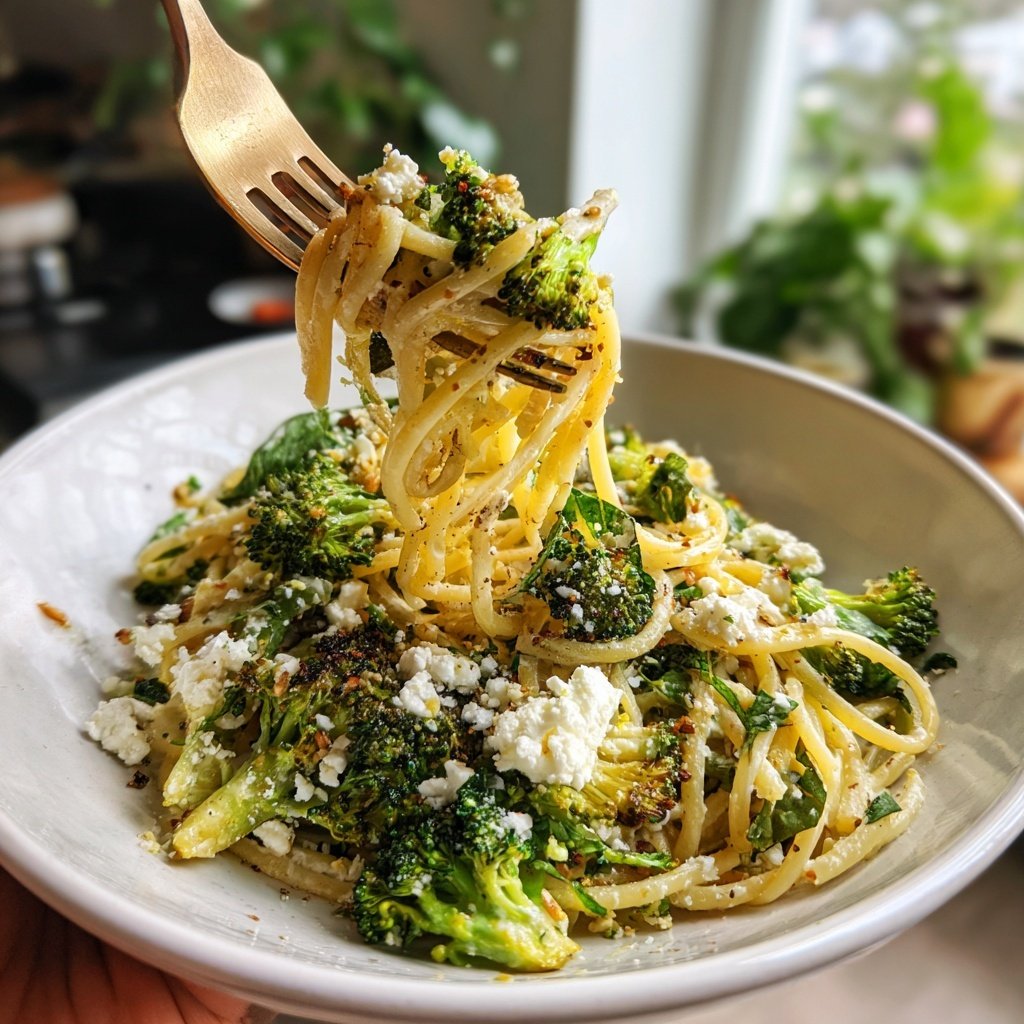 Mediterraner Nudelsalat Mit Brokkoli