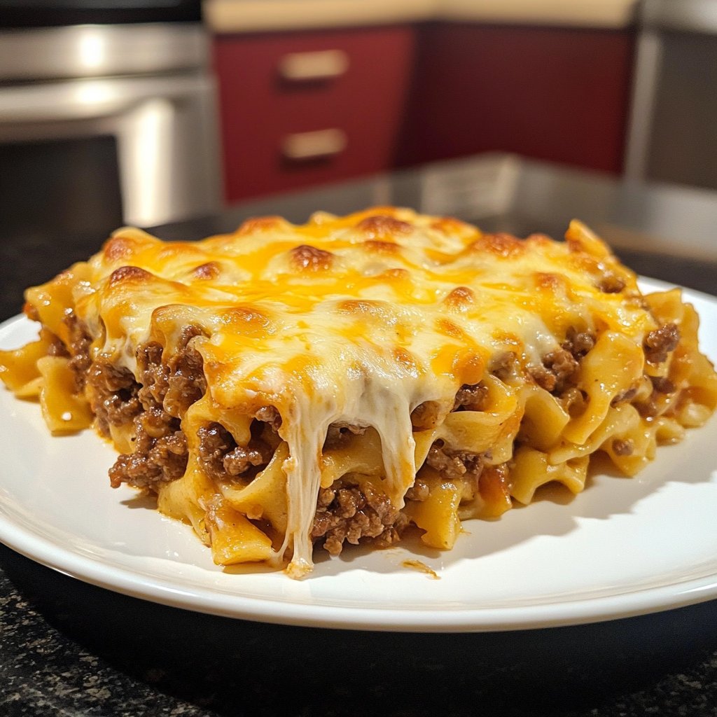 Hackfleisch Nudel Pfanne