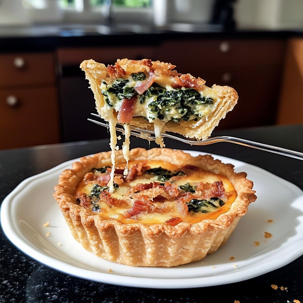 Mini-Quiche mit drei Füllungen