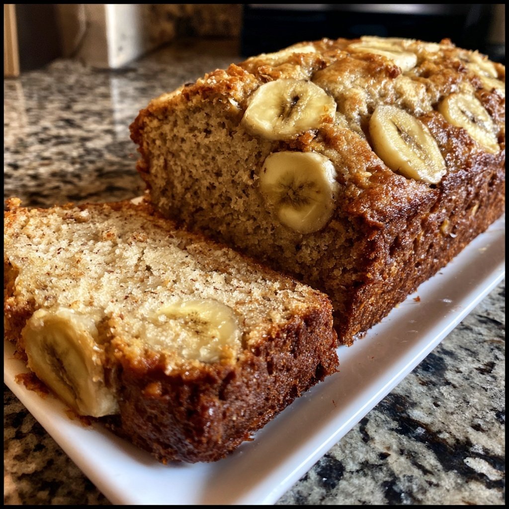Bananenbrot mit Vanille