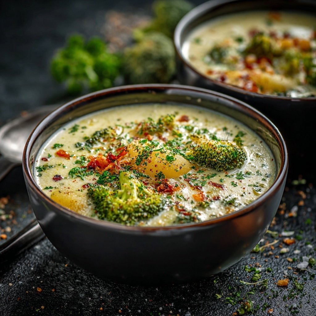 Brokkoli Suppe Mit Kartoffeln